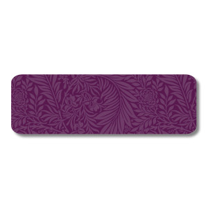 Return Address Labels - Feather Fern-Plum