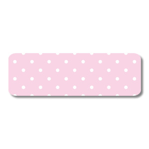 Return Address Labels - Polka Dot-Blush