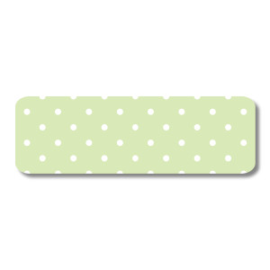 Return Address Labels - Polka Dot-Lime