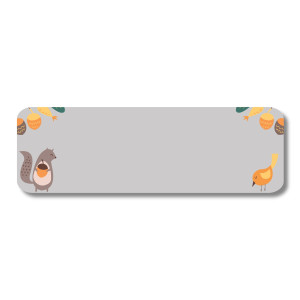 Return Address Labels - Woodland