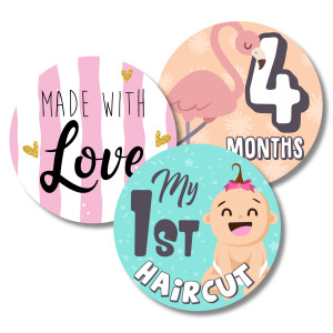 Baby Belly Stickers - Sassy Pants