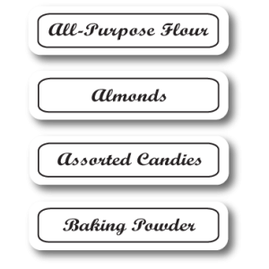 Pantry Labels - Classic