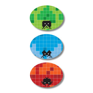 Press N' Stick Clothing DOTS - Pixel World