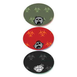 Press N' Stick Clothing DOTS - Zombie Camp