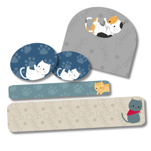 School Basics Pack - Cat Antics