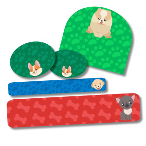 School Basics Pack - Paw-sitive Puppies