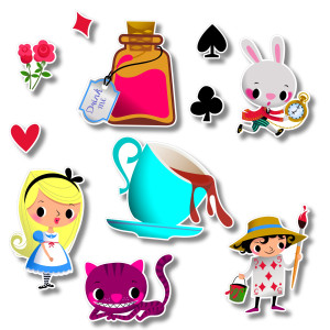 Express Yourself Labels - Wonderland