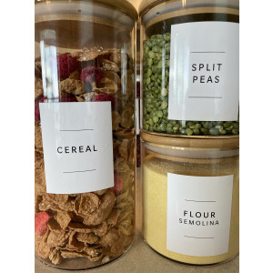 Farmhouse Pantry Labels