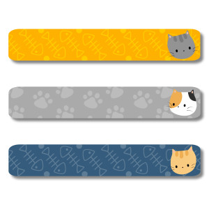 Iron-On Labels - Cat Antics