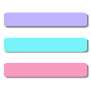 Iron-On Labels - Cotton Candy