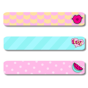 Iron-On Labels - Doll Party