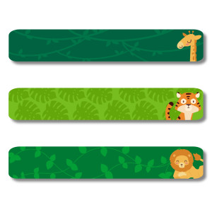 Iron-On Labels - Welcome to the Jungle