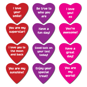 Lil' Dose of Love Labels - Amore