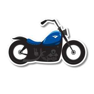 FUN Stickies - Motorcycle