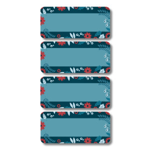 Jar Labels - Floral Flare