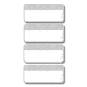 Write-On Labels - Winter Sky