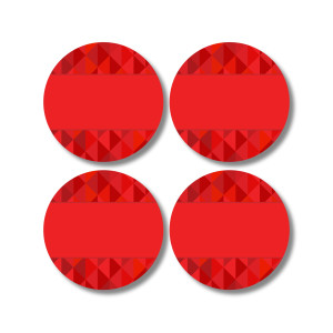 Jar Toppers - Truly Ruby