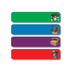 Medium Rectangle Labels - Ahoy Ye Matey!