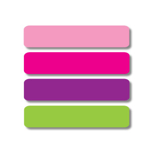 Medium Rectangle Labels - Lollipop