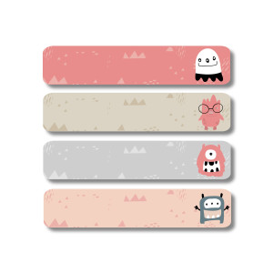 Medium Rectangle Labels - Spookify