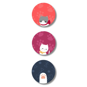 Mini DOTS - Cat-titude