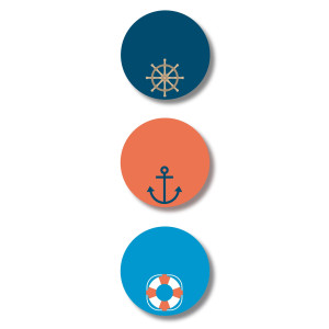 Mini DOTS - Nautical
