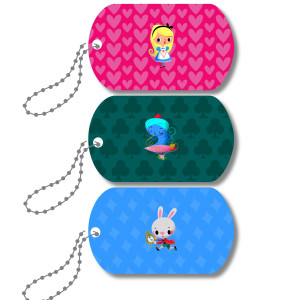 Mini-Metal Tags - Down the Rabbit Hole