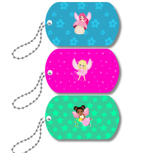 Mini-Metal Tags - Stardust Fairies