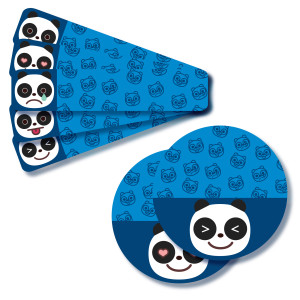 #MOOD Labels - Panda Blue