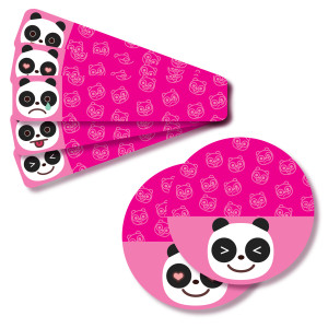 #MOOD Labels - Panda Pink