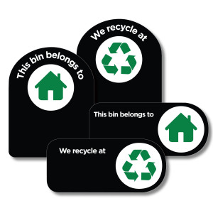 Outdoor Bin Labels - Style 1