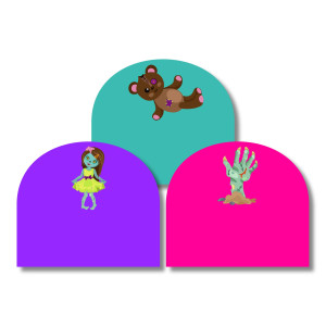 Shoe Labels - Zombie Girls