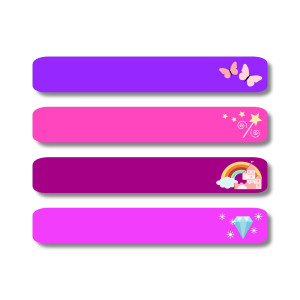 Slimline Labels - Peace and Unicorn