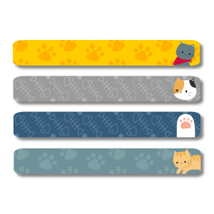 Slimline Labels - Cat Antics