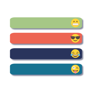 Slimline Labels - Emoji