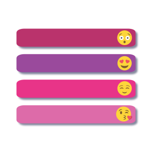 Slimline Labels - Emoji Sublime