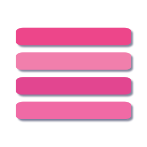 Slimline Labels - Barbie Pink