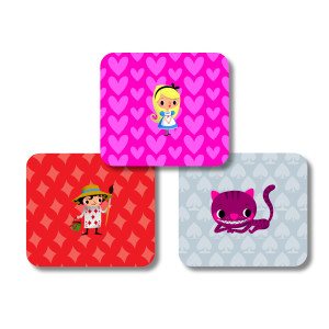 Square Labels - Wonderland