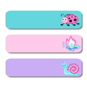 Large Sticker Labels - Pastel Creatures