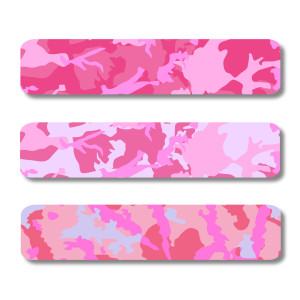 Large Sticker Labels - Camo Chic