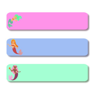 Large Sticker Labels - Coralia