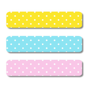 Large Sticker Labels - Designer Series-Polka Dot