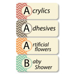 Crafty Mom Labels - Modern