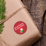 Gift Seals & Address Labels - Christmas Carol