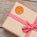 Gift Seals & Address Labels - Christmas Carol