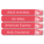 Home Office Labels - Bright Modern