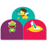 Shoe Labels - Whimsical Love Story
