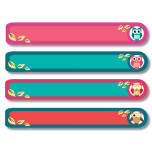 Slimline Labels - Hoo Am I?