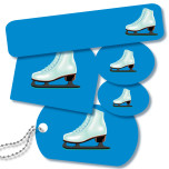 Sports Team Pack - Figure Skate Blue