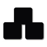 Square Labels - Classic Black